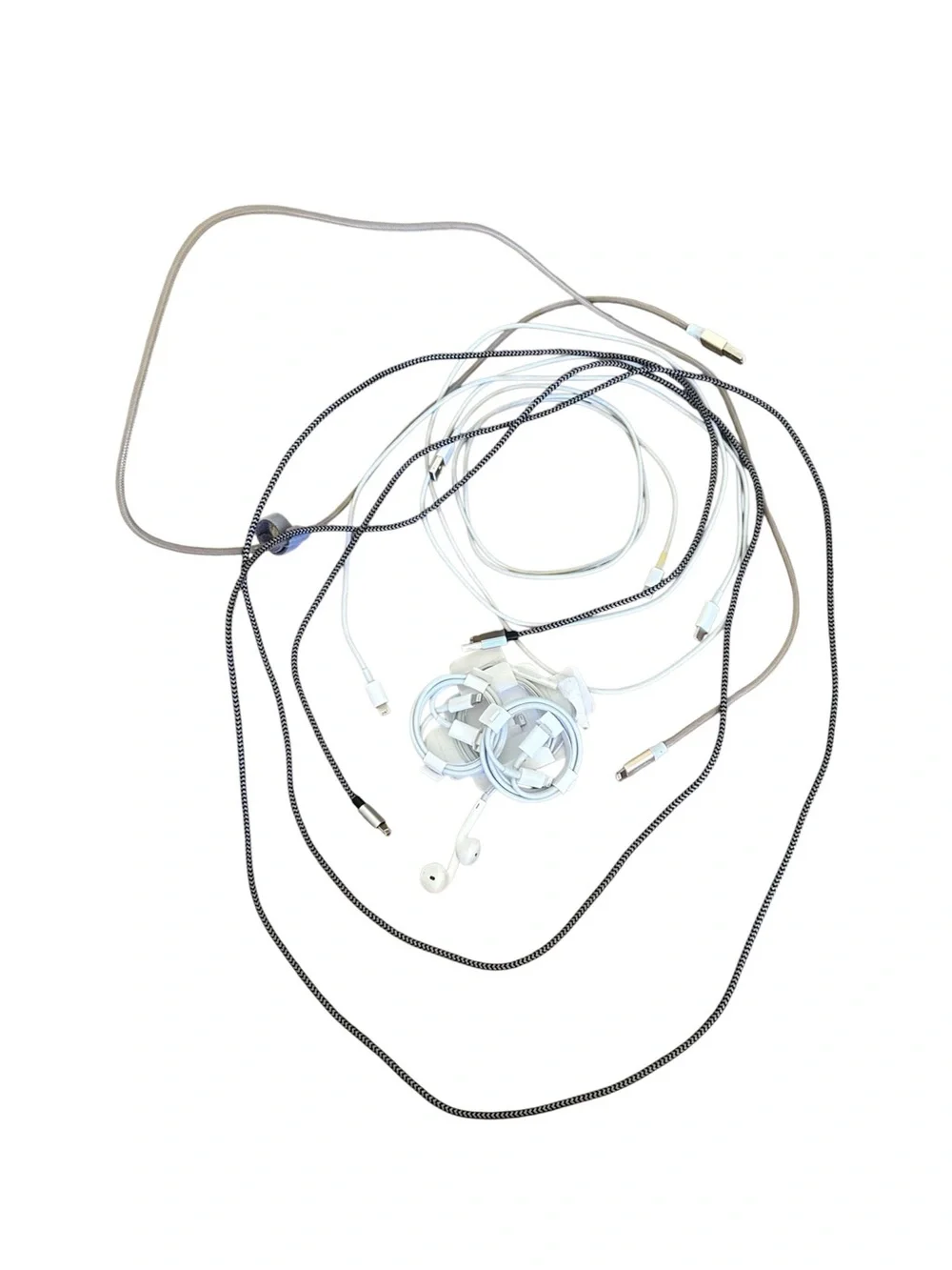 iPhone lightening connector cables and accessories bundle